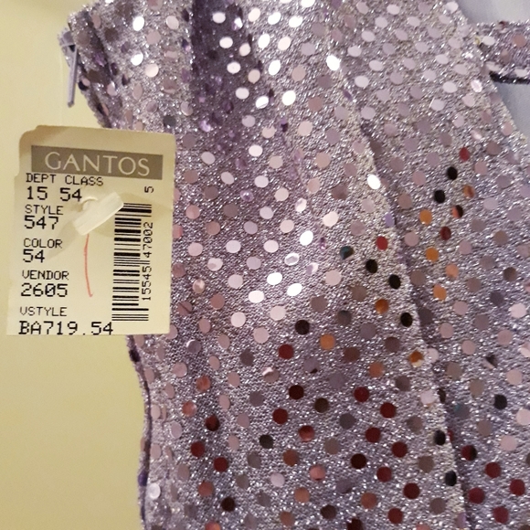 Lavender Sequin Dress - Picture 5 of 10